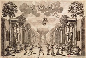 Décor de scène pour 